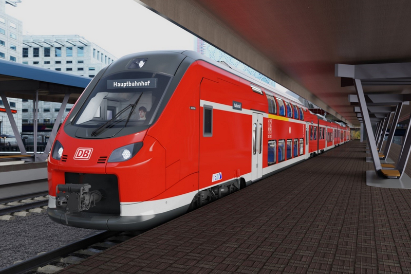 Alstom dostarczy 29 dwupokładowych pociągów Coradia Stream dla DB Regio