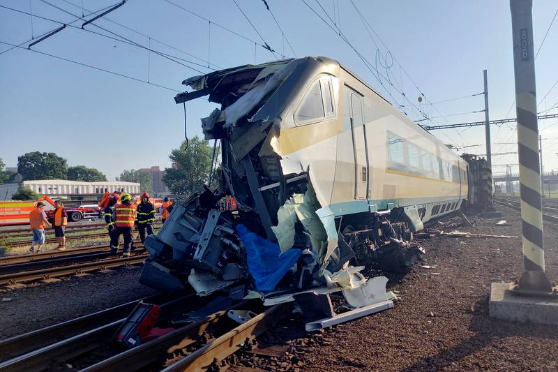 Czechy: zderzenie Pendolino z lokomotywą