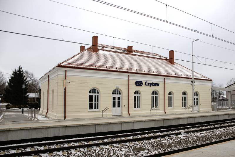 Przebudowany dworzec w Czyżewie otwarty dla podróżnych
