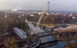 Stuletni most kolejowy w Piszu przypomni o historii kolei na Mazurach