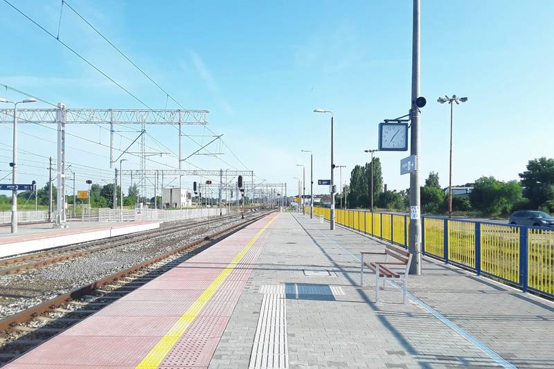 Dłuższe perony na stacji Działdowo