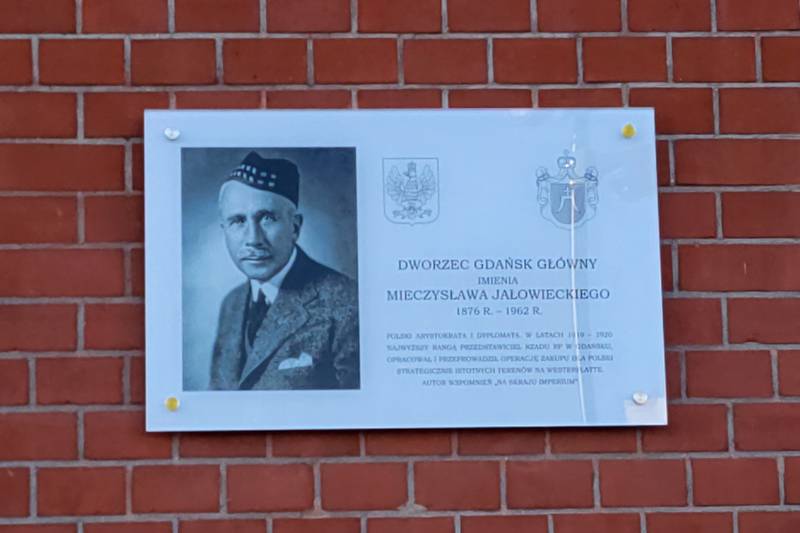 Dworzec Gdańsk Główny otrzymał imię Mieczysława Jałowieckiego