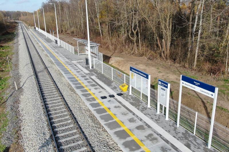 Nowy przystanek Gregorowce Południowe zwiększa dostęp do kolei