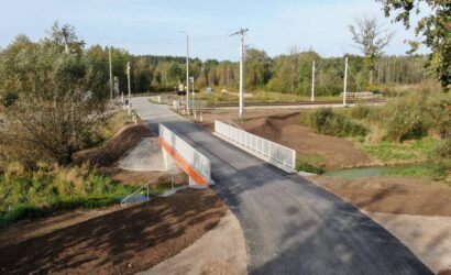 PLK zakończyły budowę mostu drogowego nad rzeką Czarną w gminie Sułkowice