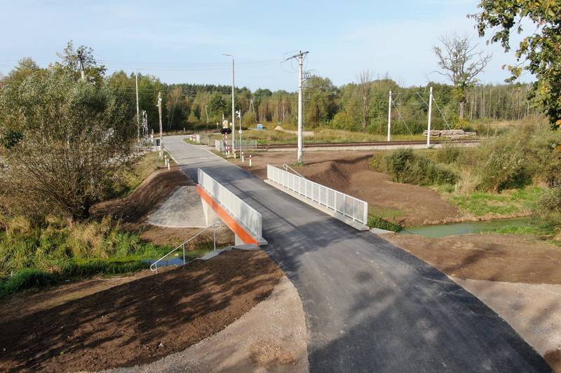 PLK zakończyły budowę mostu drogowego nad rzeką Czarną w gminie Sułkowice