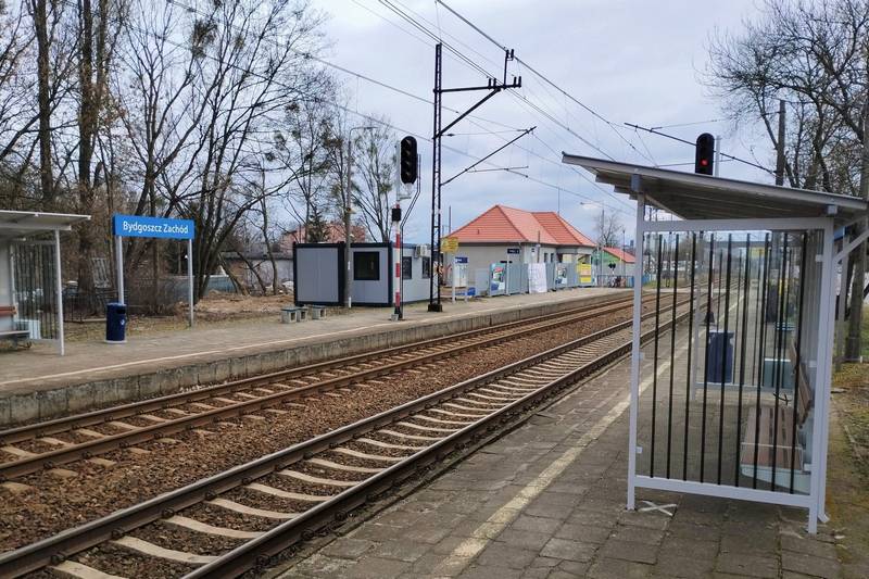 Przystanek Bydgoszcz Zachód zyska nowe perony