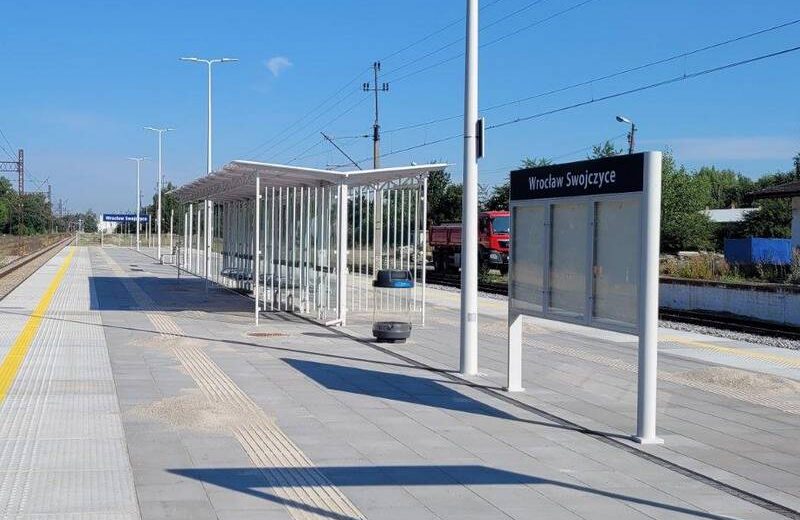 Kolejowa trasa Wrocław – Jelcz i nowe przystanki ułatwią podróże Dolnoślązakom