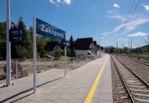 Stacja tymczasowa w Zakopanem czeka na podróżnych