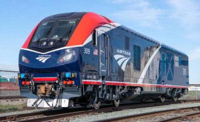 Amtrak przedstawił nowy schemat malowania lokomotyw