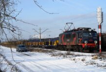 Captrain transportuje długie szyny do Szwecji