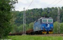 ČD Cargo przebuduje 18 lokomotyw serii 163 na dwusystemowe serii 363