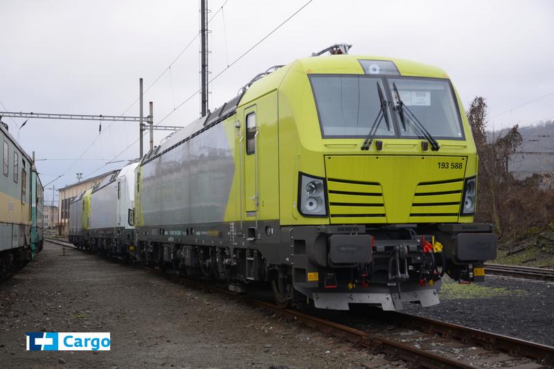 ČD Cargo wydzierżawiło pięć wielosystemowych lokomotyw Vectron