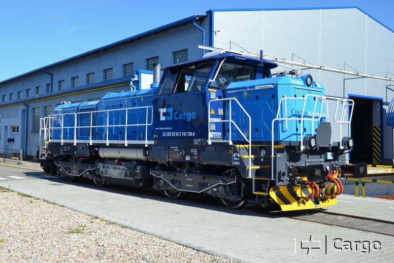 ČD Cargo odebrało już 30 zmodernizowanych lokomotyw serii 742.71
