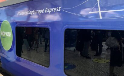 Pociąg promujący Europejski Rok Kolei wyruszył w trasę