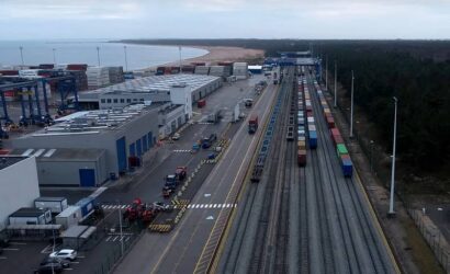 DCT Gdańsk zakończył rozbudowę terminala kolejowego
