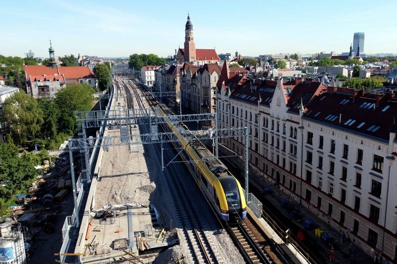 Kończy się budowa drugiego toru na linii średnicowej w Krakowie