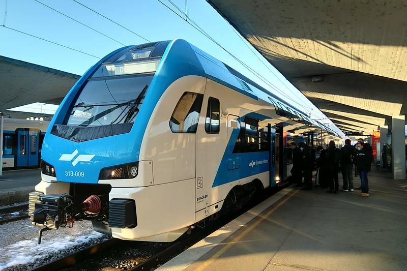Inauguracja pociągów KISS w Słowenii