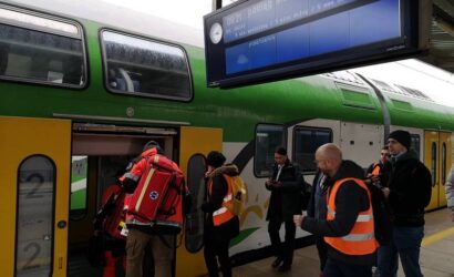 Kolejny pociąg Kolei Mazowieckich pojechał na granice z Ukrainą