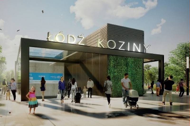 PLK podpisały umowę na budowę przystanku Łódź Koziny