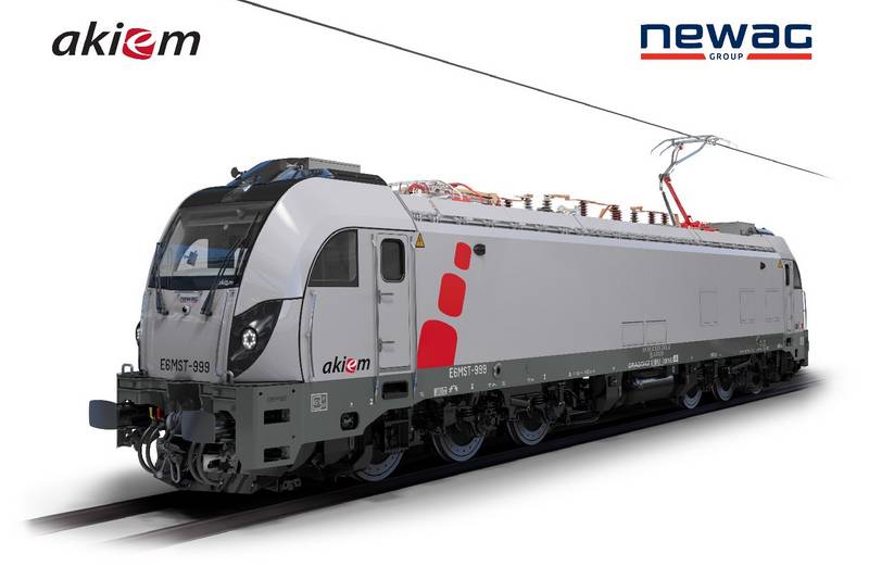 Newag dostarczy Akiem 30 lokomotyw, z opcją na zakup dodatkowych pojazdów