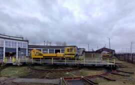 PLK wyremontuje obrotnicę przy lokomotywowni Katowice Szopienice Północne