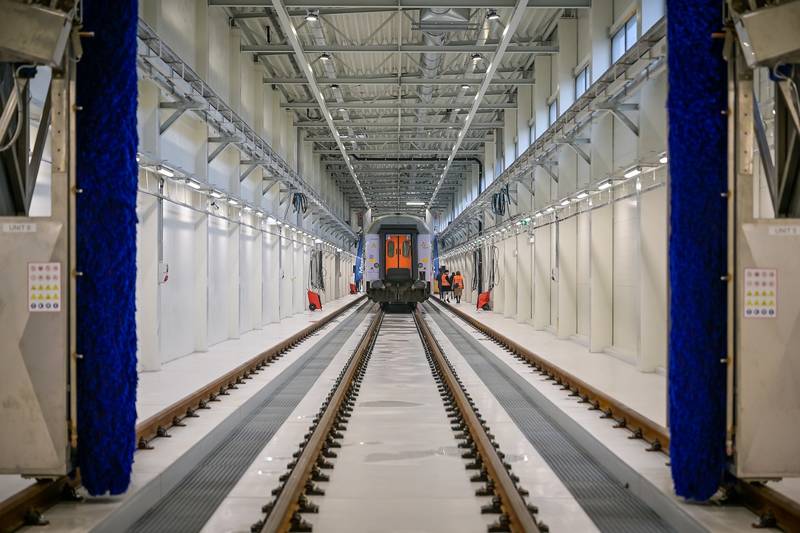 Nowa myjnia PKP Intercity we Wrocławiu już gotowa
