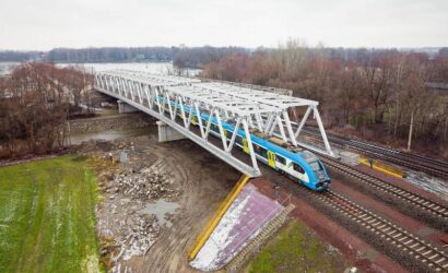 Pociągi jeżdżą już po nowym torze i moście między Goczałkowicami Zdrojem a Czechowicami