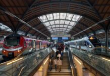 W I kw. 2022 r. do stacji końcowej punktualnie przyjechało ponad 91% pociągów pasażerskich
