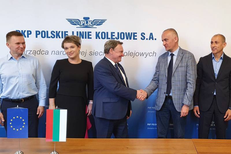 PLK wzmacniają współpracę z bułgarskim zarządcą infrastruktury