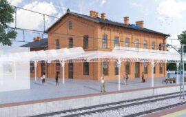 Dworzec w Rzepinie zostanie przebudowany [WIZUALIZACJE]