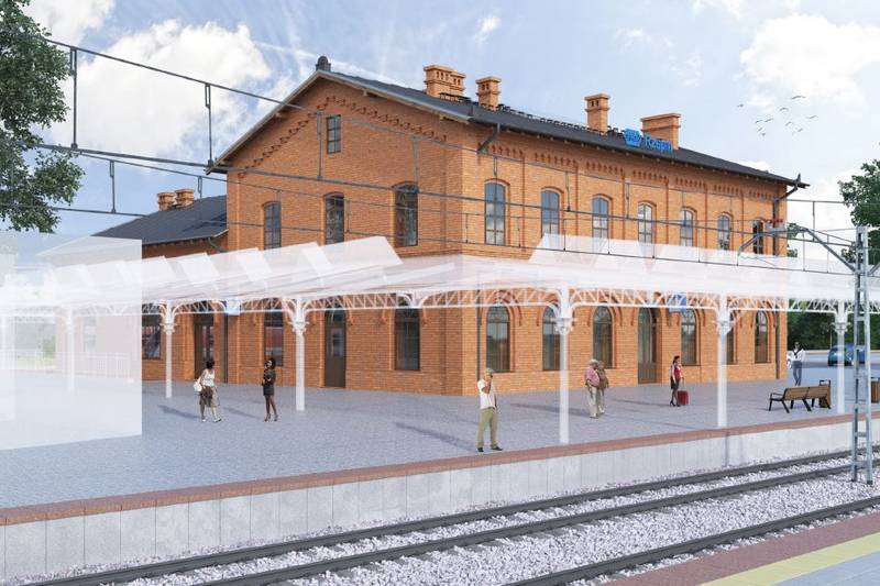 Jesienią podróżni skorzystają z przebudowanego dworca w Rzepinie
