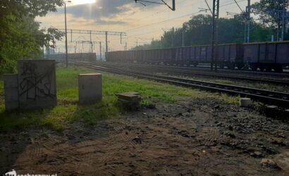 Wykolejenie pociągu towarowego w Sochaczewie [AKTUALIZACJA]