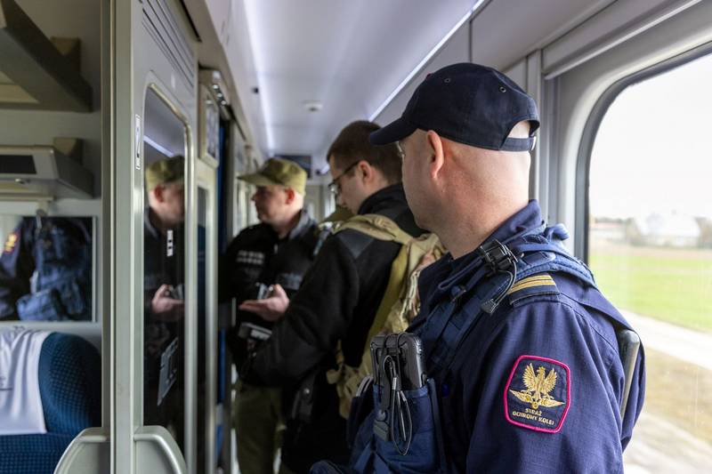 Chciał nielegalnie przekroczyć granicę Polski pociągiem
