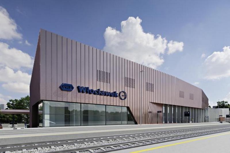 Budimex za 25,67 mln zł wybuduje nowy dworzec we Włocławku [WIZUALIZACJE]