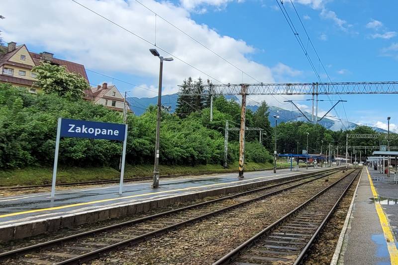 Pociągiem dojedziemy tylko do Spyrkówki zamiast do stacji Zakopane